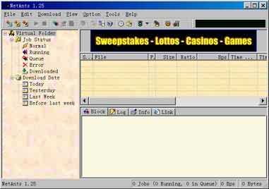 NetAnts Screenshot